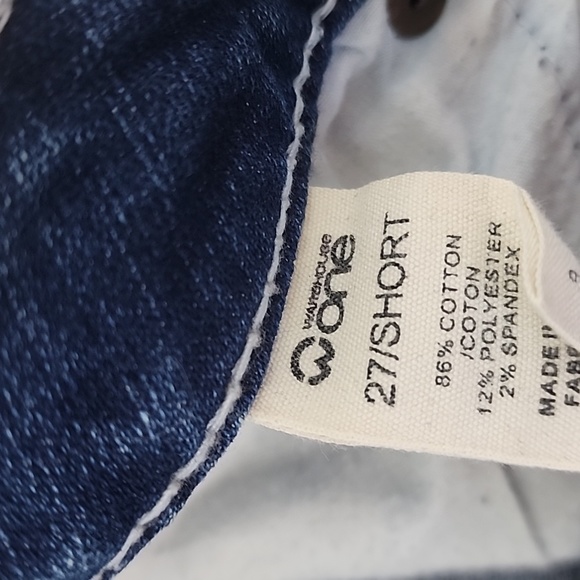 High Rise Straight, Warehouse One, Short, Size 27, L 28 - Picture 6 of 6